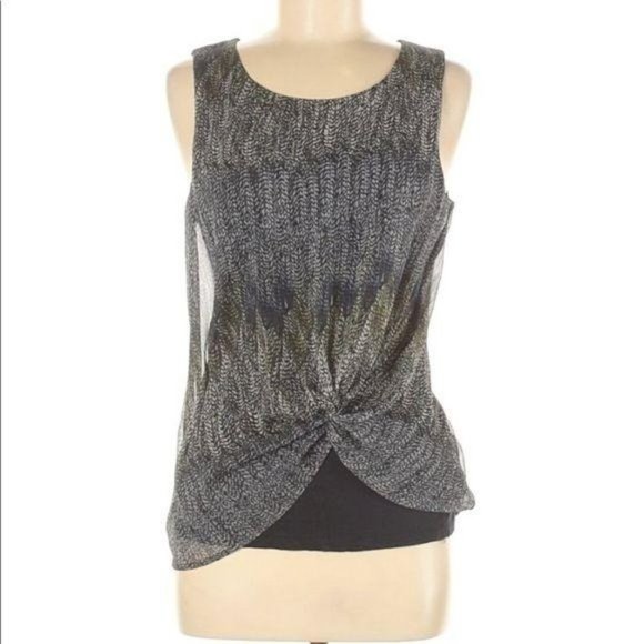 Deletta‎ Sleeveless Blouse Sz Med - Picture 1 of 7